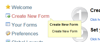 blueflameforms create form